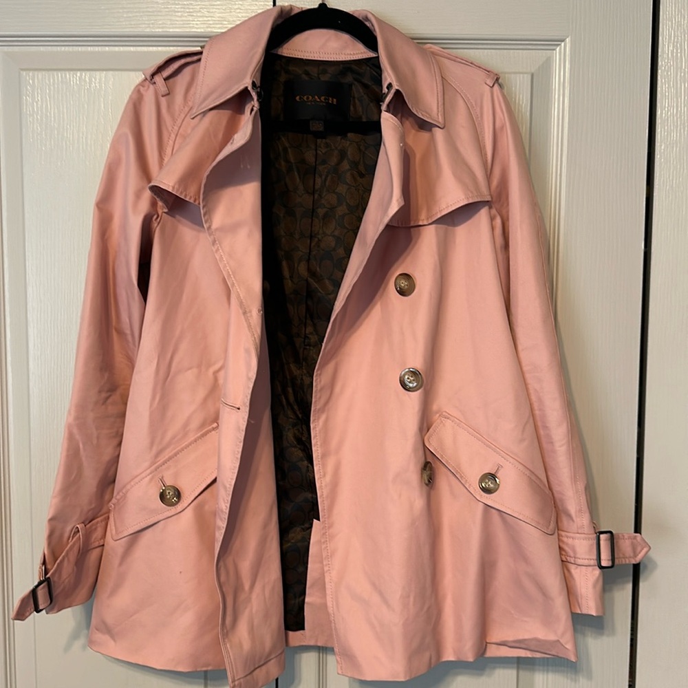 Coach Trench Jacket Size Small